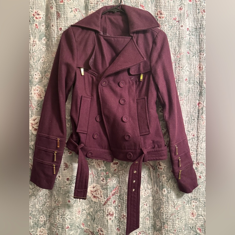 Purple jacket